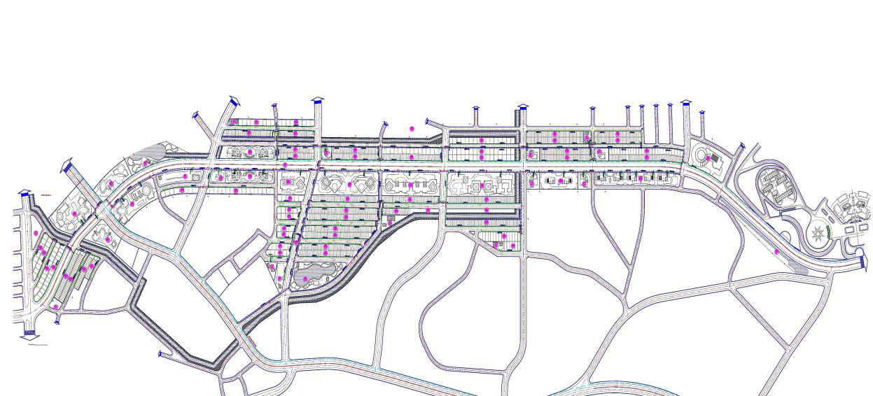 Lập dự án; thiết kế BVTC dự án xây dựng HTKT khu đô thị hai bên đường nguyễn tất thành – TP Việt trì - Phú thọ